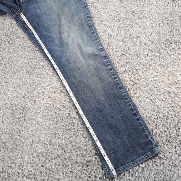 Buffalo David Bitton Jeans Mens 34x30 Blue Driven X Straight Basic Stretch Denim - Picture 8 of 10